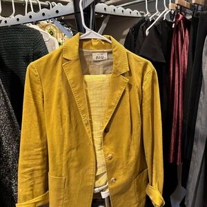 Mustard Yellow Women's suit